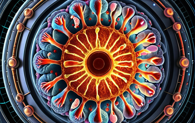 **Prompt 1: The Gut's Orchestral Control Center**
    "A captivating, high-resolution microscopic view of the human gut, depicted as a vibrant, intricate ecosystem resembling a bustling, glowing city or a sophisticated internal orchestra. Billions of diverse, active microorganisms are subtly controlling the body's internal clock, showing signs of vitality and longevity. The scene emphasizes cellular regeneration and a protective shield against aging, with a sense of cutting-edge scientific discovery and internal harmony."