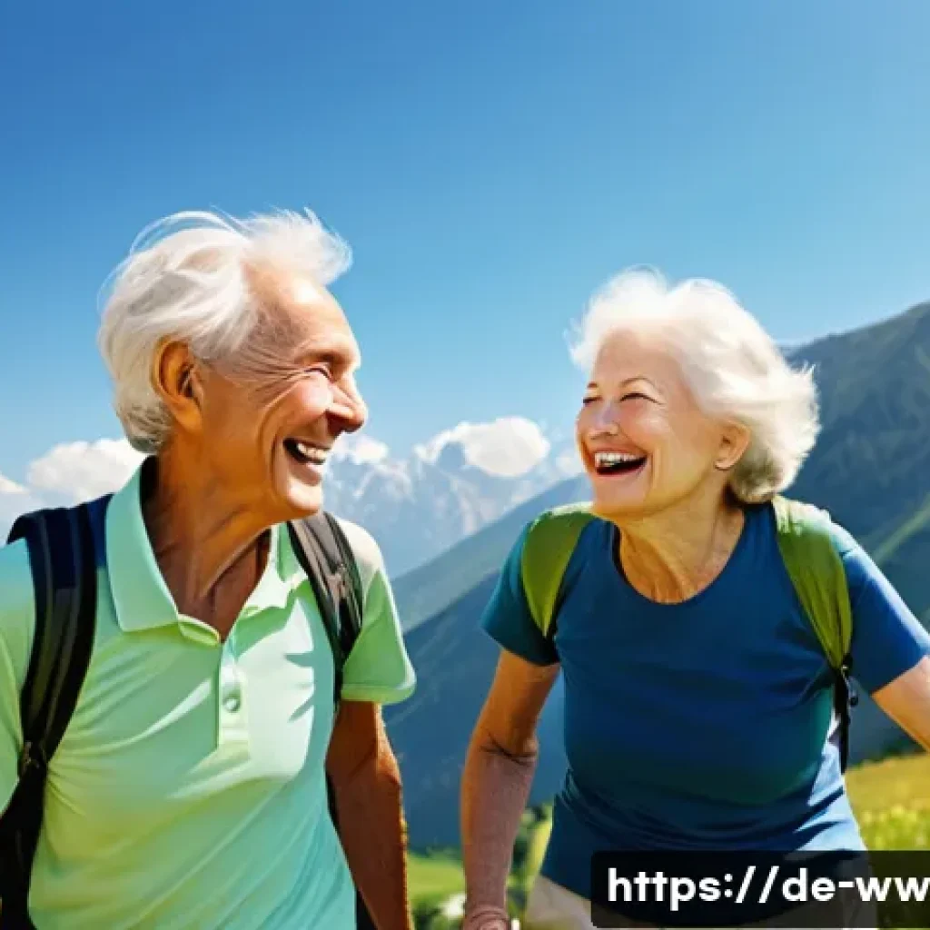 장수 연구에 대한 대중의 인식 변화 - **Prompt 1: Vibrant Seniority in a European Landscape**
A group of diverse, elderly individuals,...